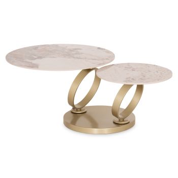 Въртяща холна маса Айлерон шампан