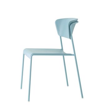 Стол Лиса светло син