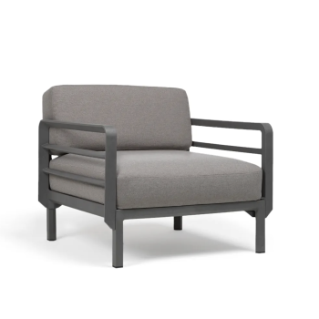 Кресло Максимо-Базалт+Sunbrella@лава