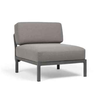 Кресло Максимо централ-Базалт+Sunbrella@лава