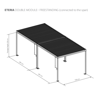 Тента ETERIA ® двоен модул