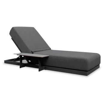 Шезлонг с вградена масичка Сюблим