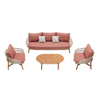 Сет Vasca Lounge 3 set-Червен