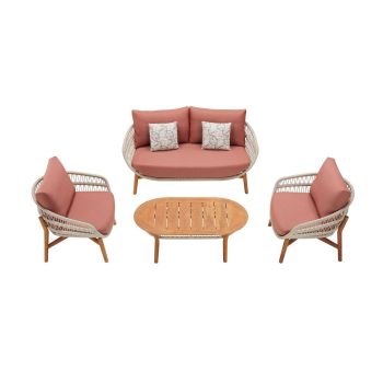 Сет Vasca Lounge 2 set -Червен