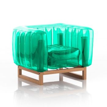 Кресло Йоми ууд зелено