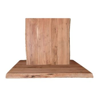 Дървен плот Лизард 80х80х4 см