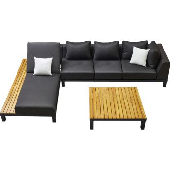 Сет Polo 2.0 Lounge Adjustable Set-Черен
