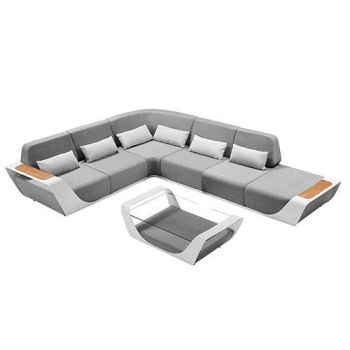 Сет Onda Corner Lounge Sunbrella-Сив