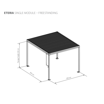 Тента ETERIA ® единичен модул