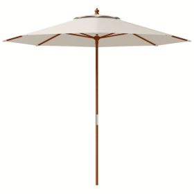 Дървен чадър Солейл ф2
